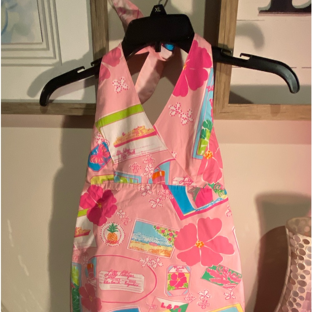 Girl’s adorable Lilly Pulitzer halter dress
